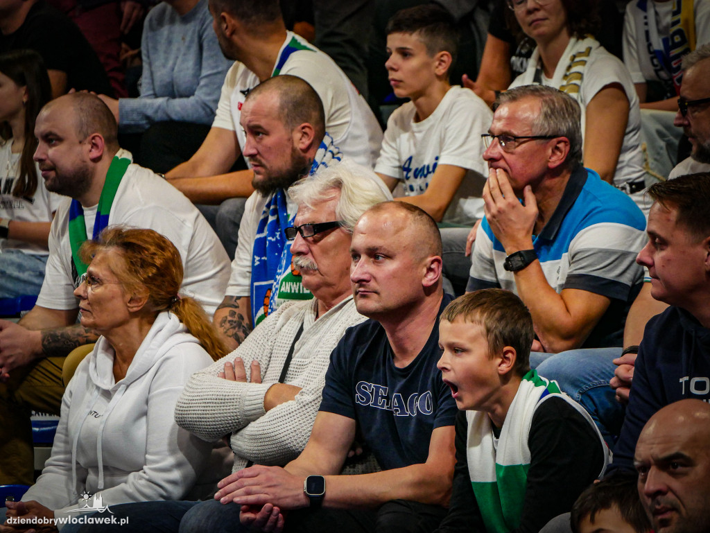 Kibice na meczu Anwil vs Spójnia