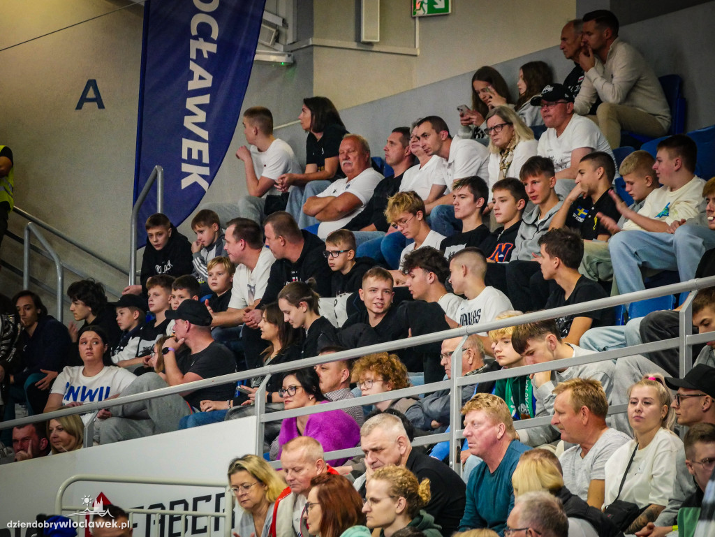 Kibice na meczu Anwil vs Spójnia