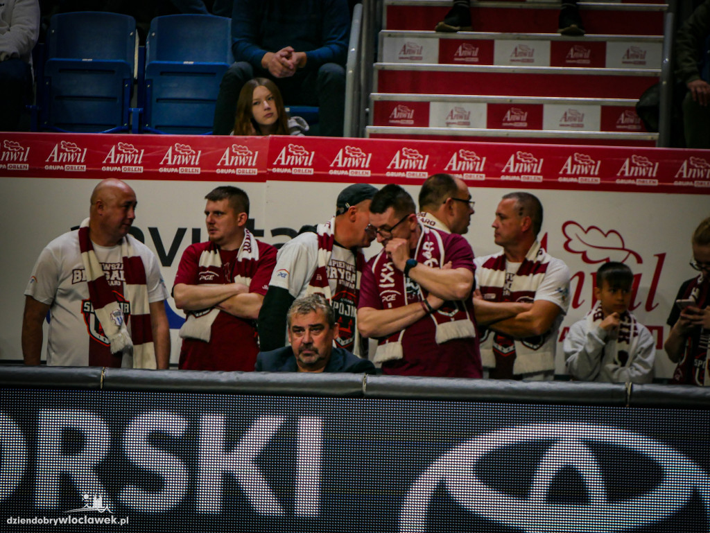 Kibice na meczu Anwil vs Spójnia