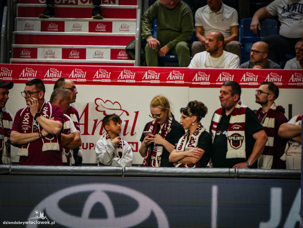 Kibice na meczu Anwil vs Spójnia