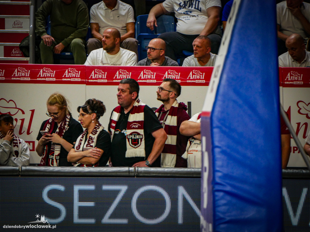 Kibice na meczu Anwil vs Spójnia