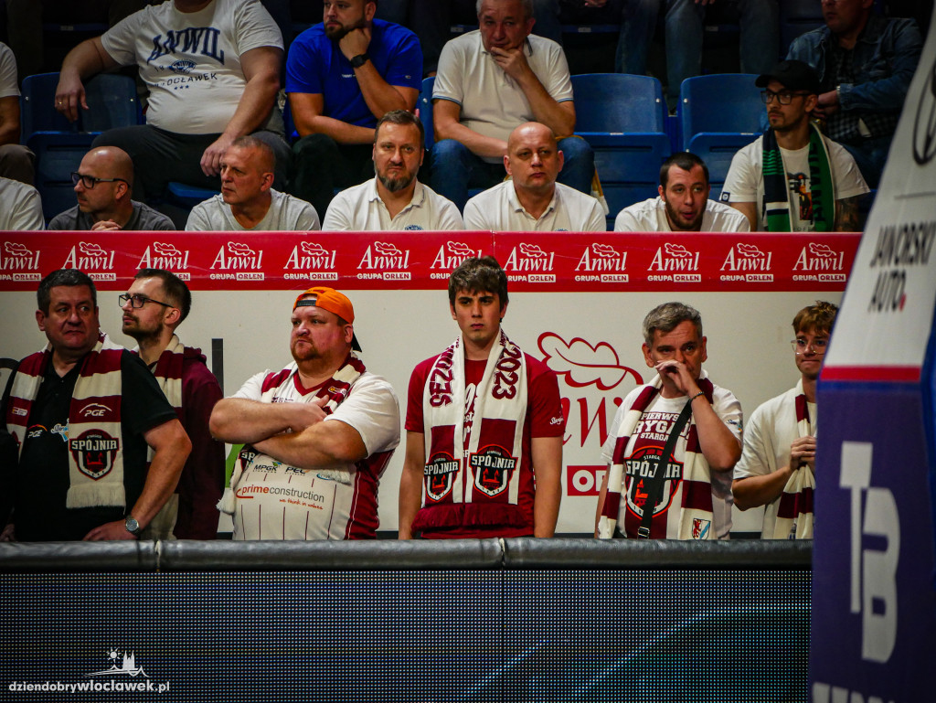 Kibice na meczu Anwil vs Spójnia