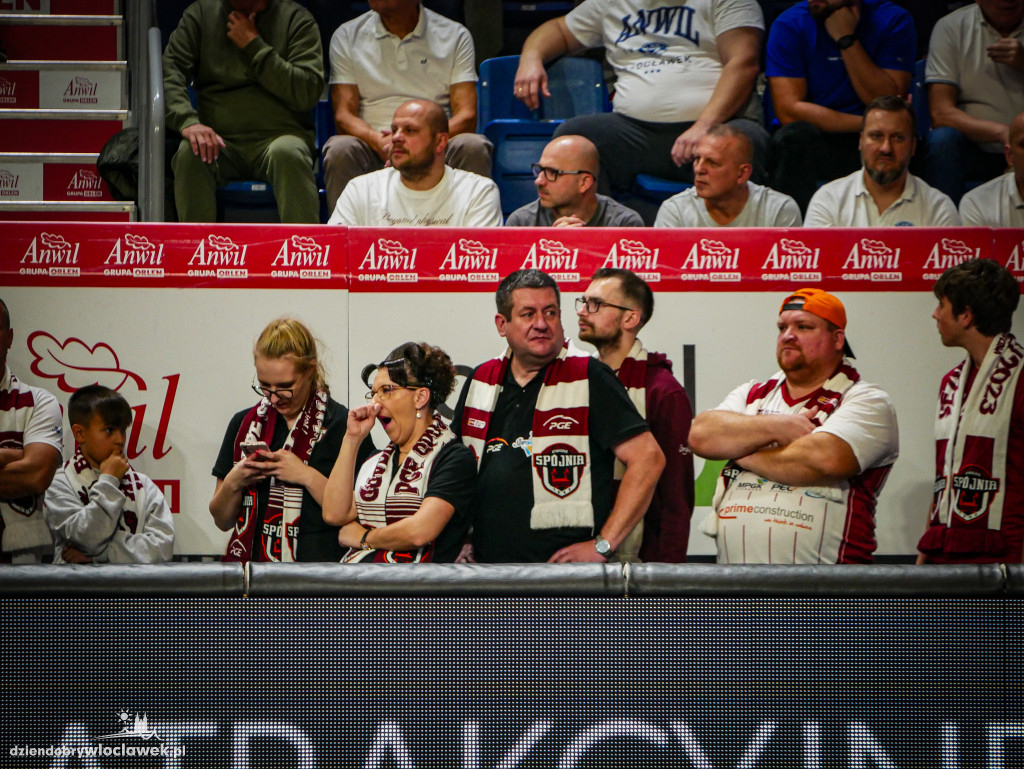 Kibice na meczu Anwil vs Spójnia