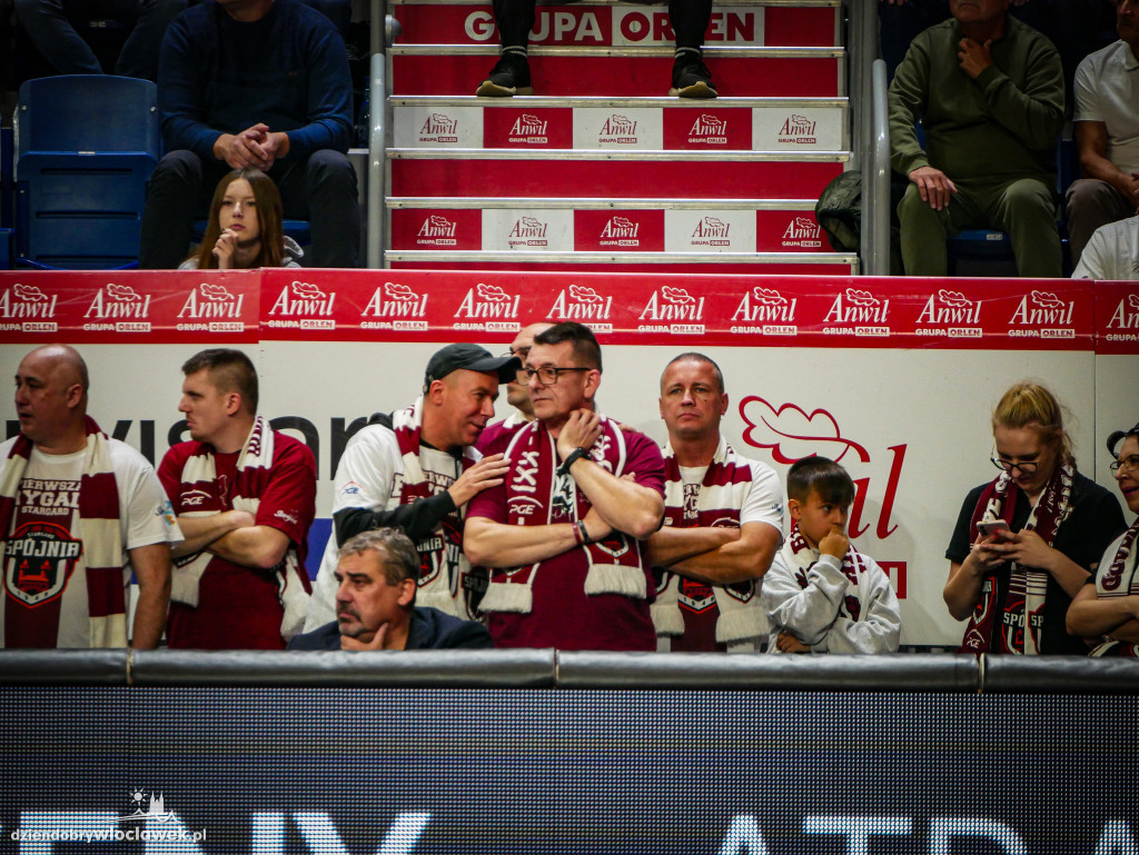 Kibice na meczu Anwil vs Spójnia