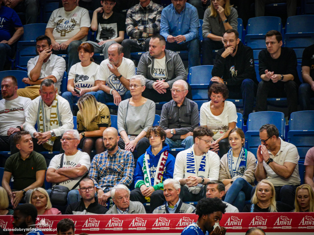Kibice na meczu Anwil vs Spójnia