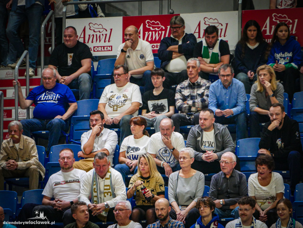 Kibice na meczu Anwil vs Spójnia