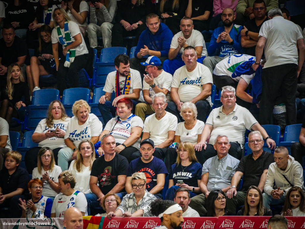 Kibice na meczu Anwil vs Spójnia