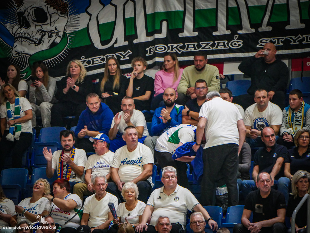 Kibice na meczu Anwil vs Spójnia