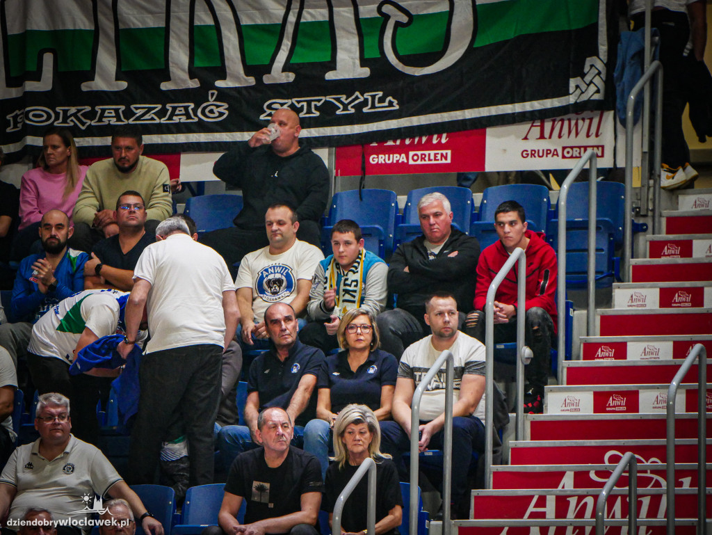 Kibice na meczu Anwil vs Spójnia