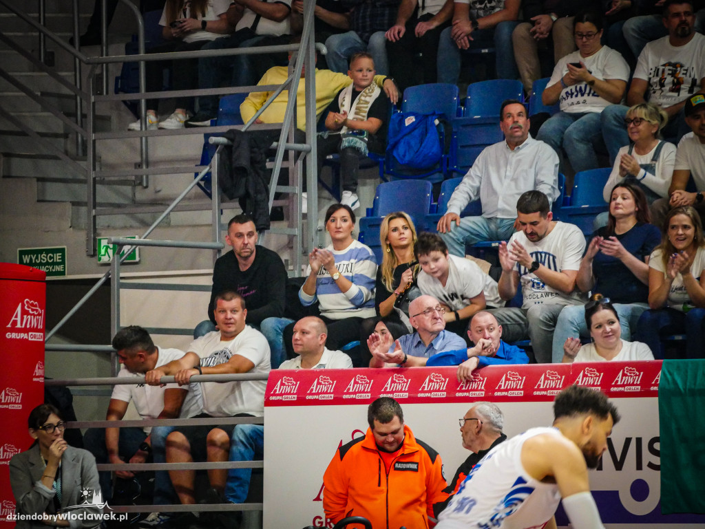 Kibice na meczu Anwil vs Spójnia