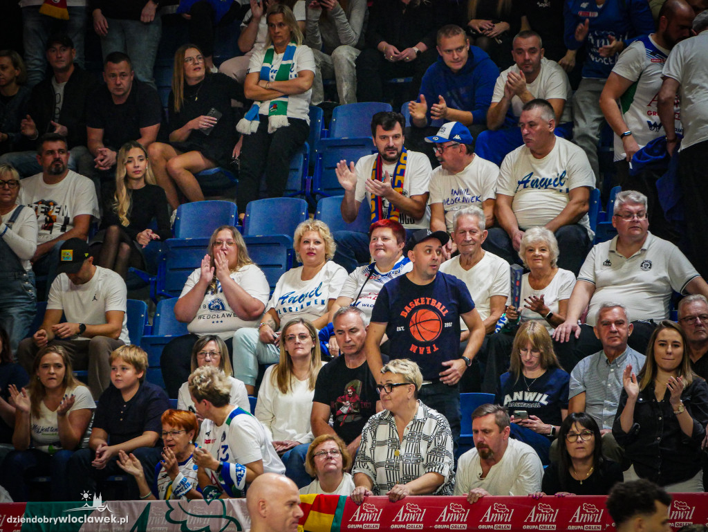 Kibice na meczu Anwil vs Spójnia