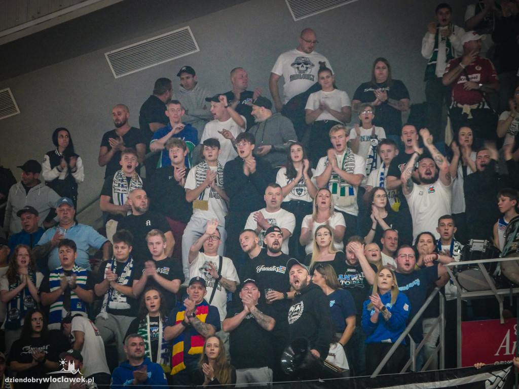 Kibice na meczu Anwil vs Spójnia