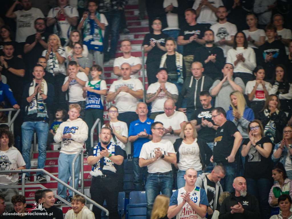 Kibice na meczu Anwil vs Spójnia