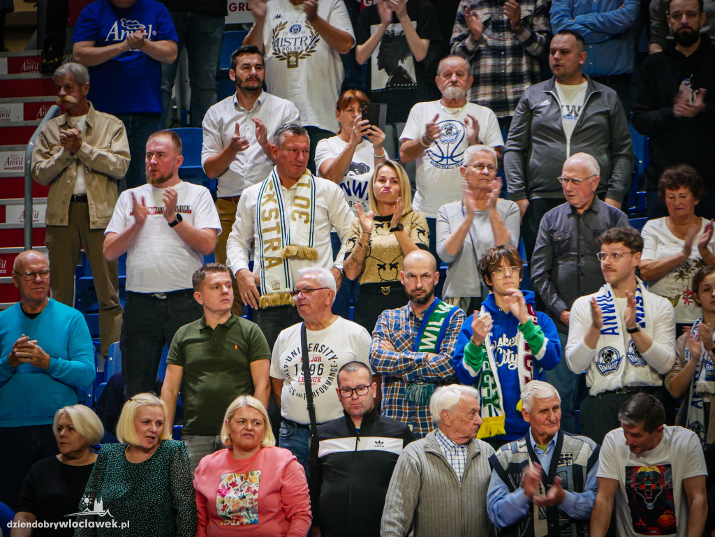 Kibice na meczu Anwil vs Spójnia