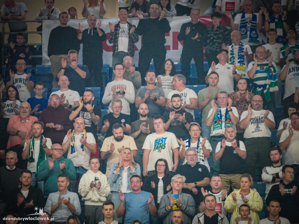 Kibice na meczu Anwil vs Spójnia