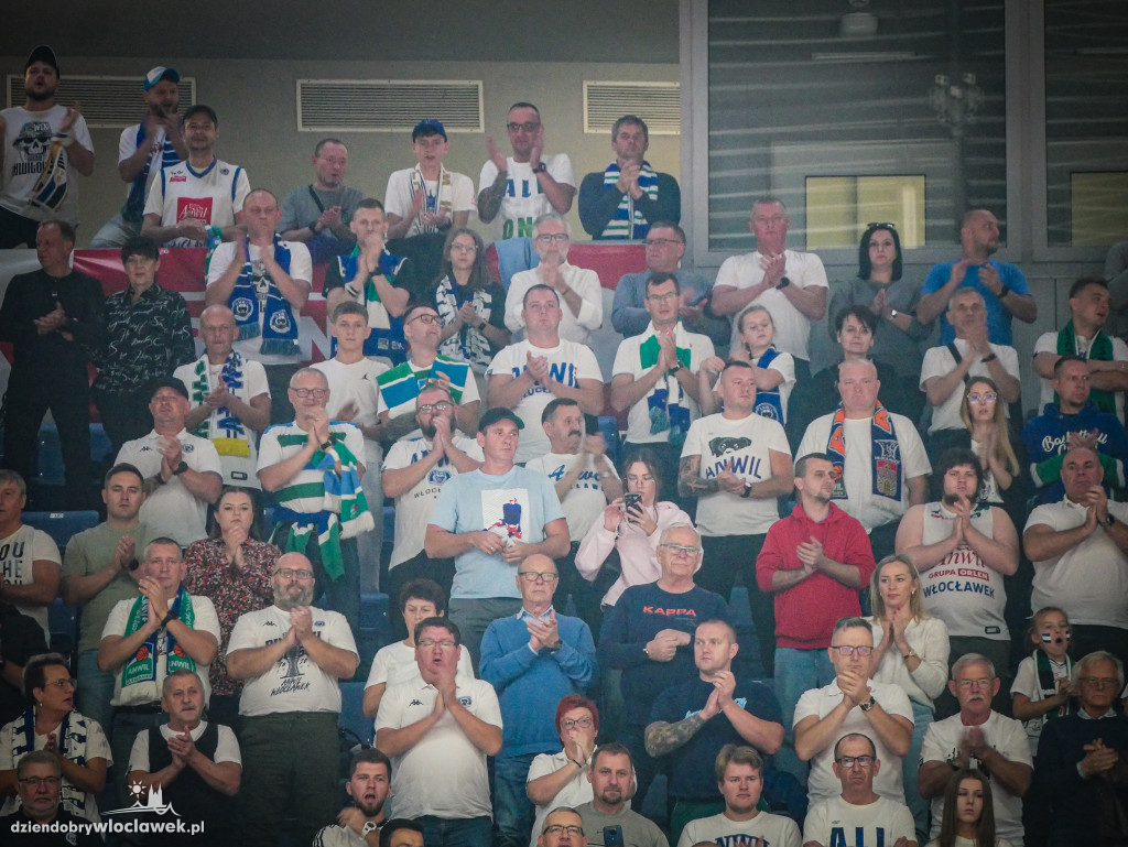 Kibice na meczu Anwil vs Spójnia