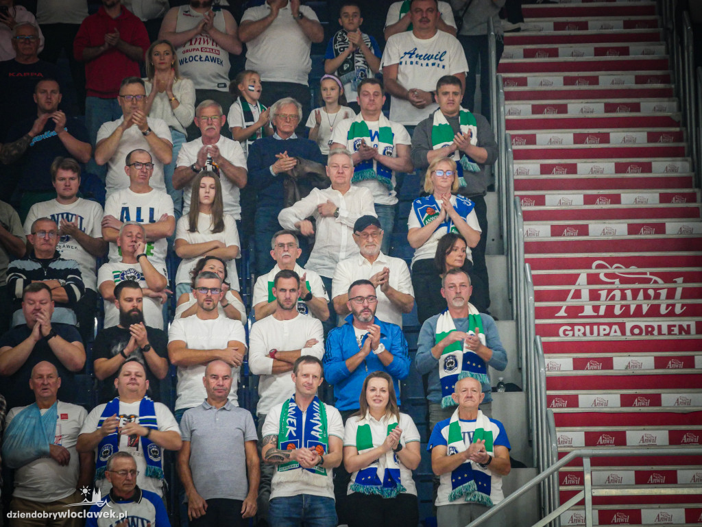 Kibice na meczu Anwil vs Spójnia