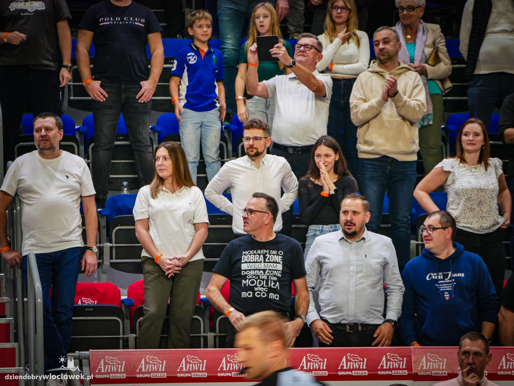 Kibice na meczu Anwil vs Spójnia