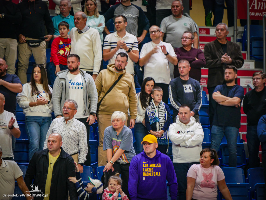 Kibice na meczu Anwil vs Spójnia