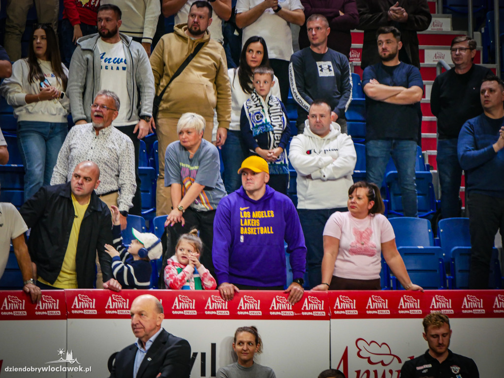 Kibice na meczu Anwil vs Spójnia