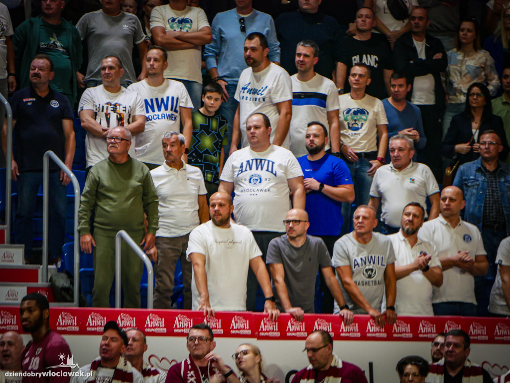 Kibice na meczu Anwil vs Spójnia