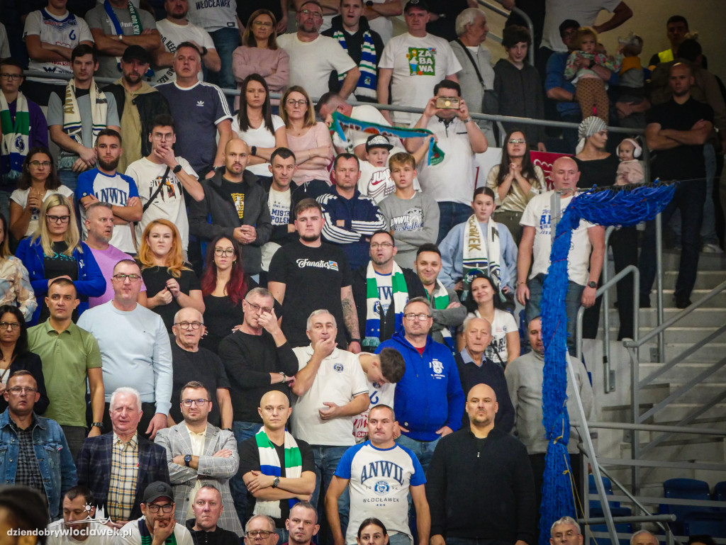 Kibice na meczu Anwil vs Spójnia