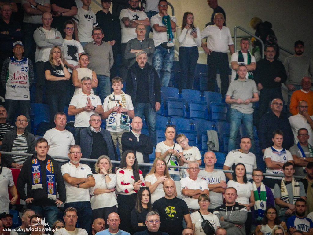 Kibice na meczu Anwil vs Spójnia