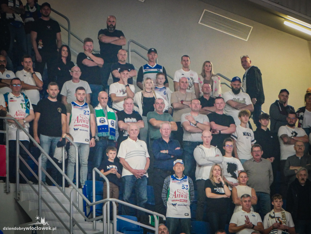 Kibice na meczu Anwil vs Spójnia