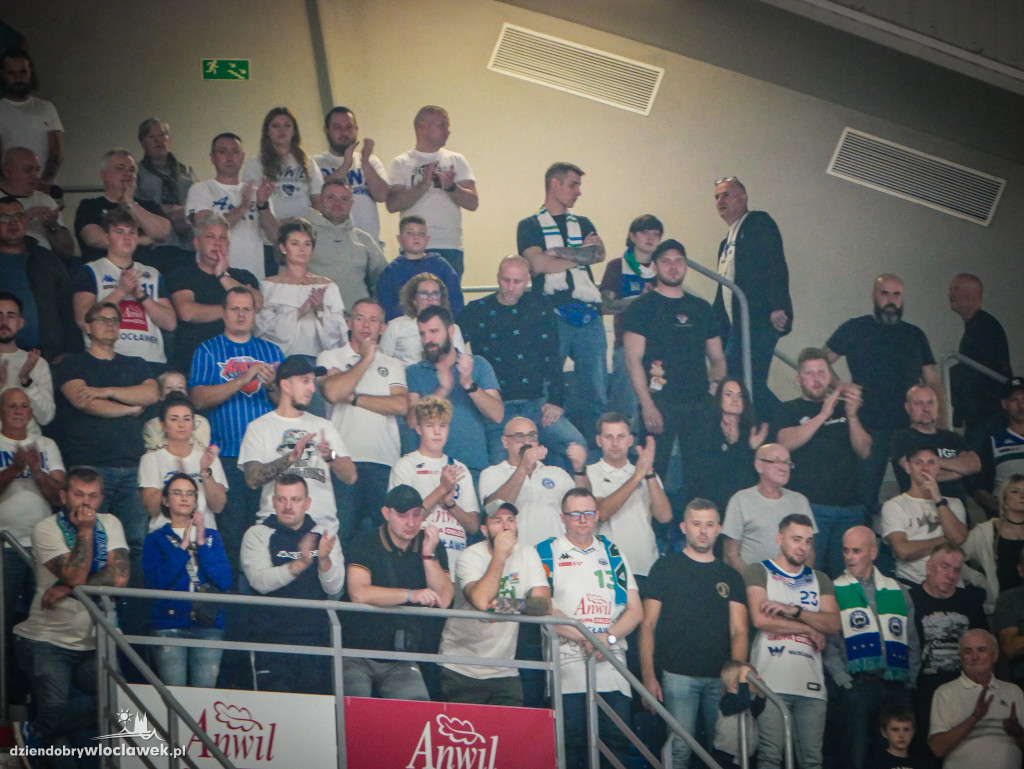 Kibice na meczu Anwil vs Spójnia