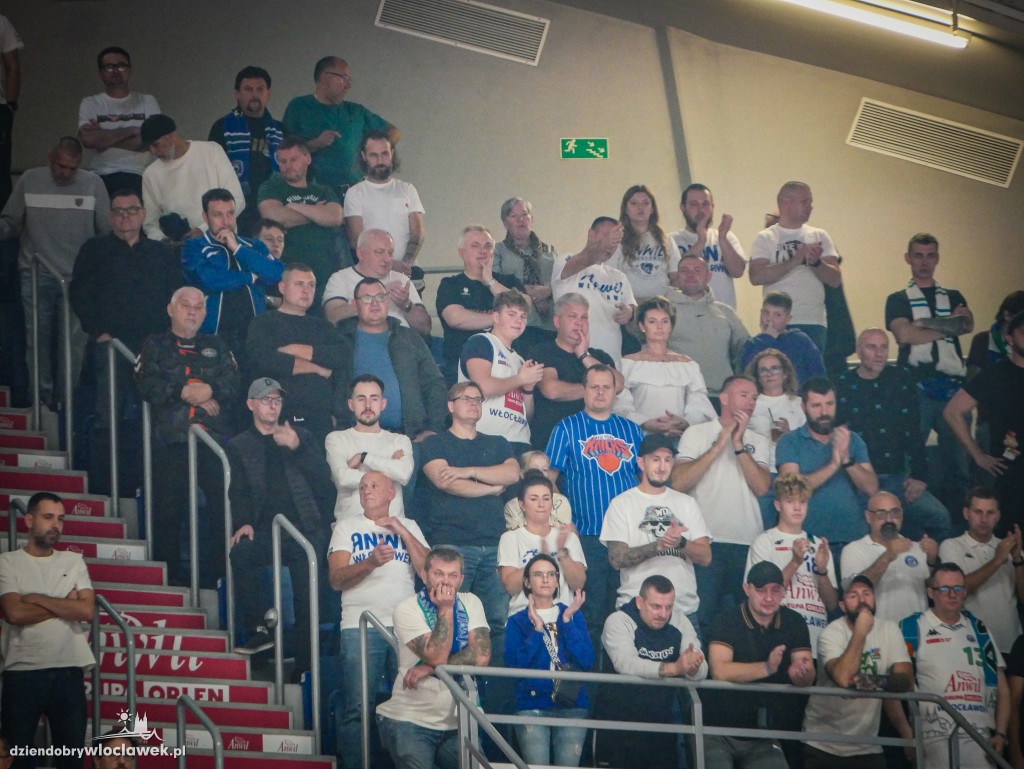Kibice na meczu Anwil vs Spójnia