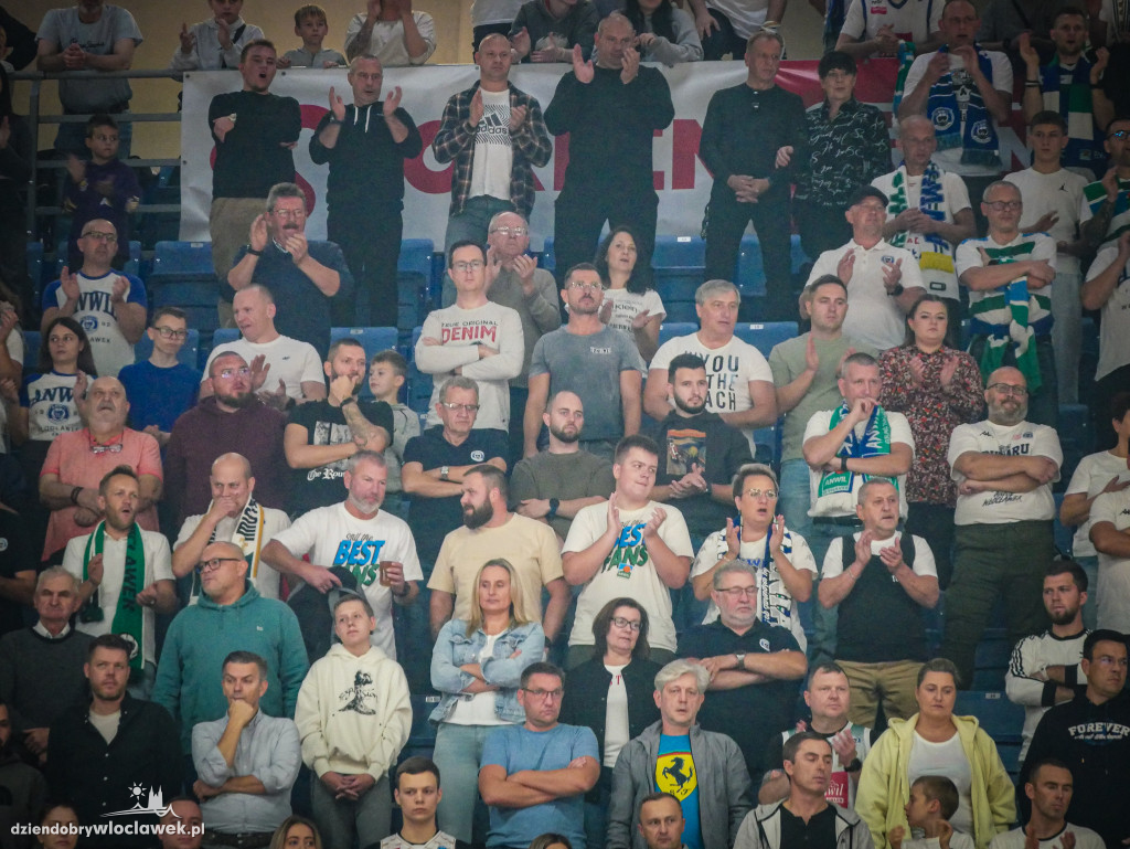 Kibice na meczu Anwil vs Spójnia