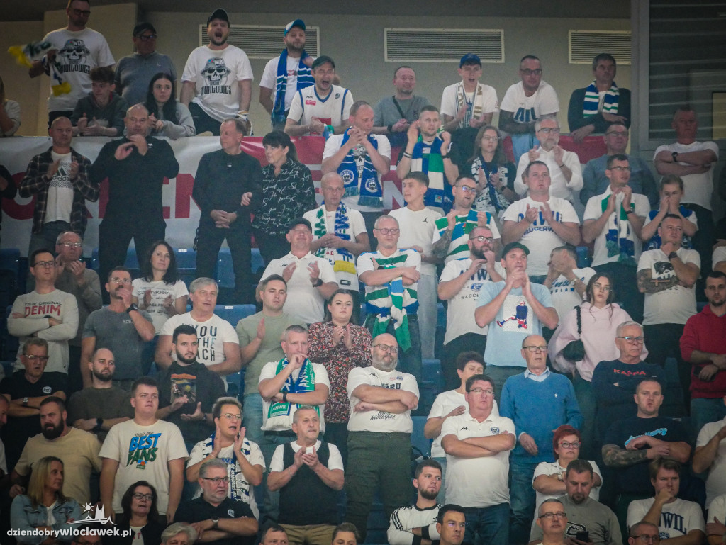 Kibice na meczu Anwil vs Spójnia