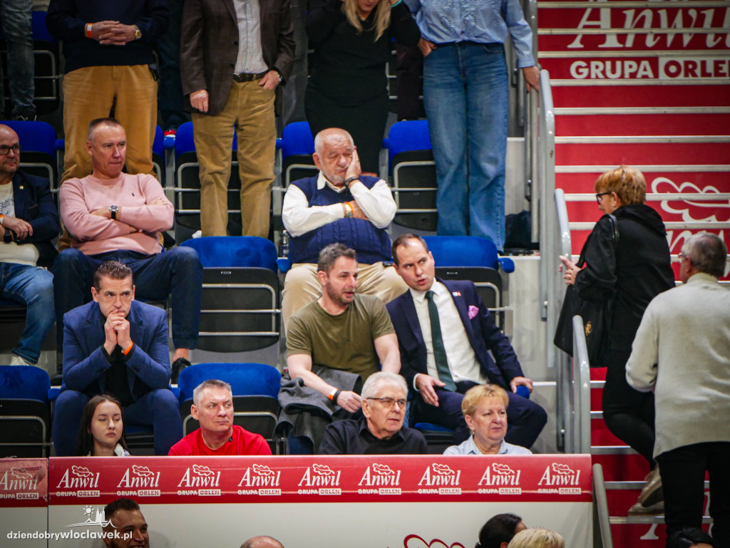 Kibice na meczu Anwil vs Spójnia