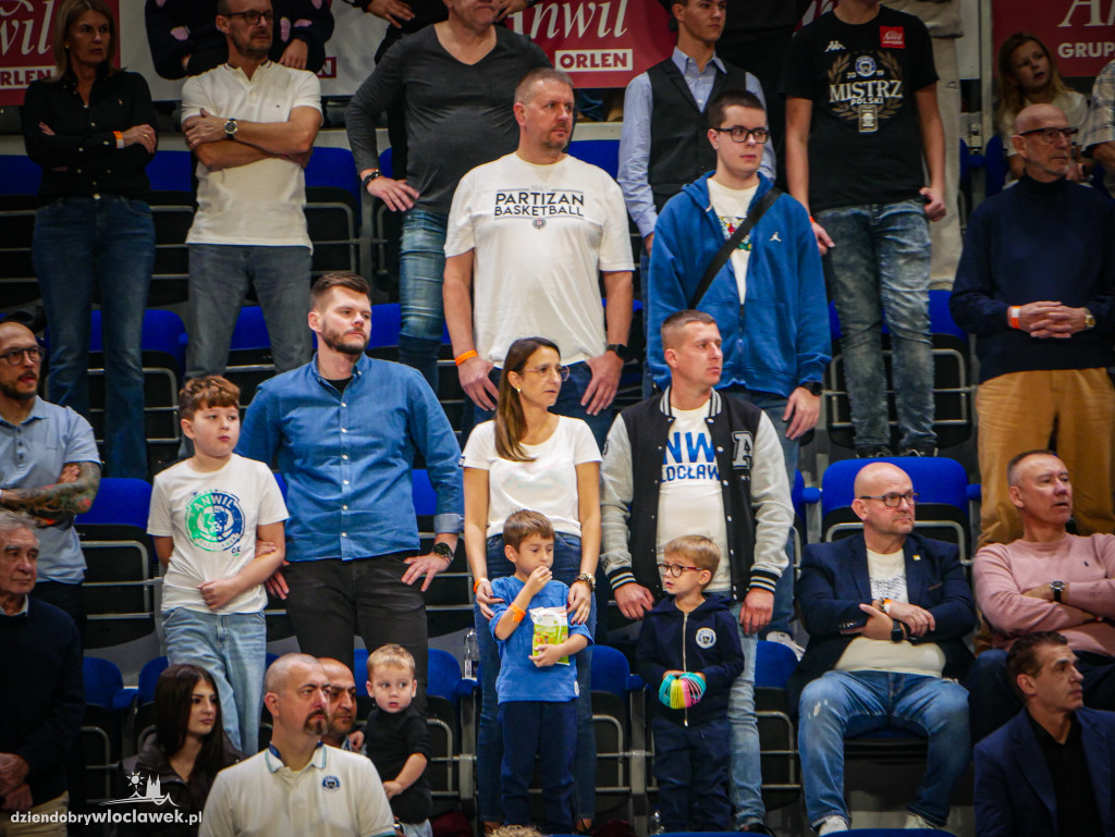 Kibice na meczu Anwil vs Spójnia