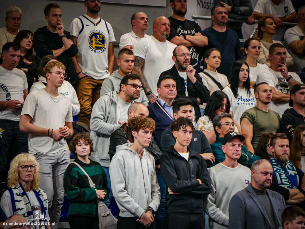 Kibice na meczu Anwil vs Spójnia