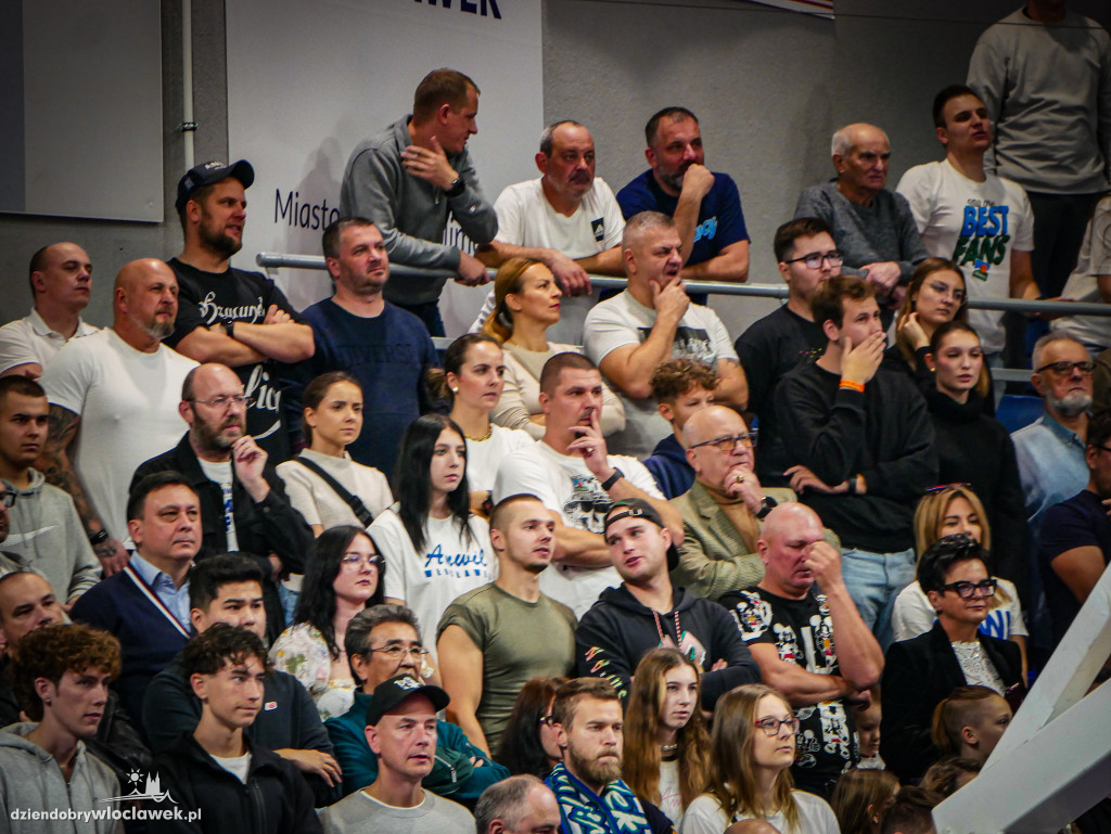 Kibice na meczu Anwil vs Spójnia