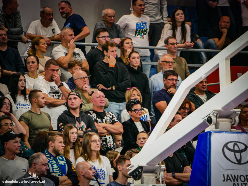 Kibice na meczu Anwil vs Spójnia