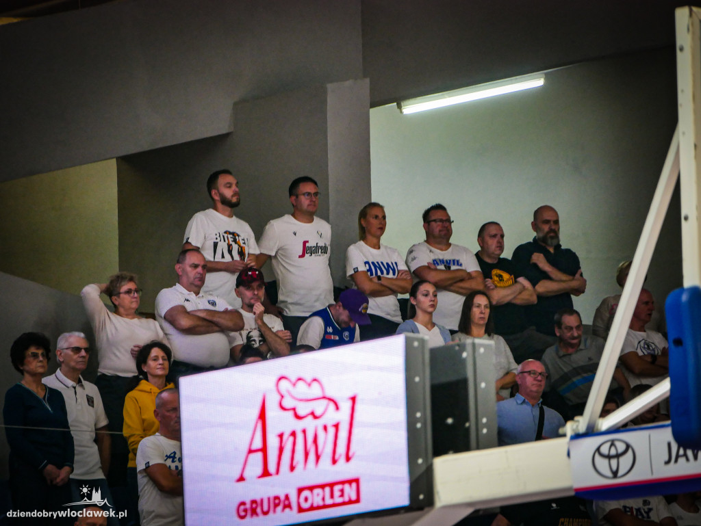 Kibice na meczu Anwil vs Spójnia