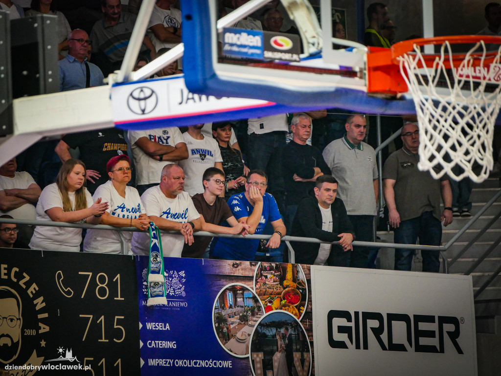 Kibice na meczu Anwil vs Spójnia