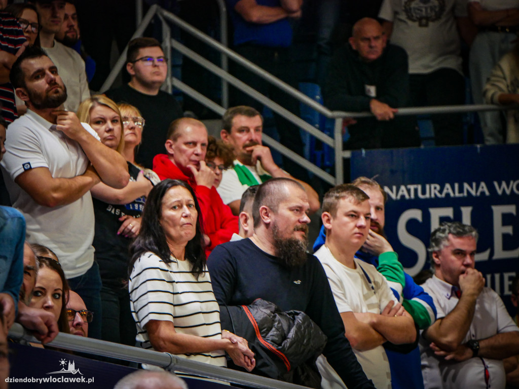 Kibice na meczu Anwil vs Spójnia