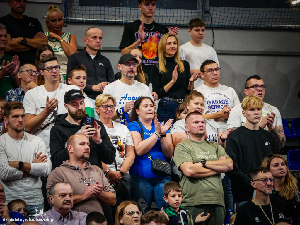 Kibice na meczu Anwil vs Spójnia