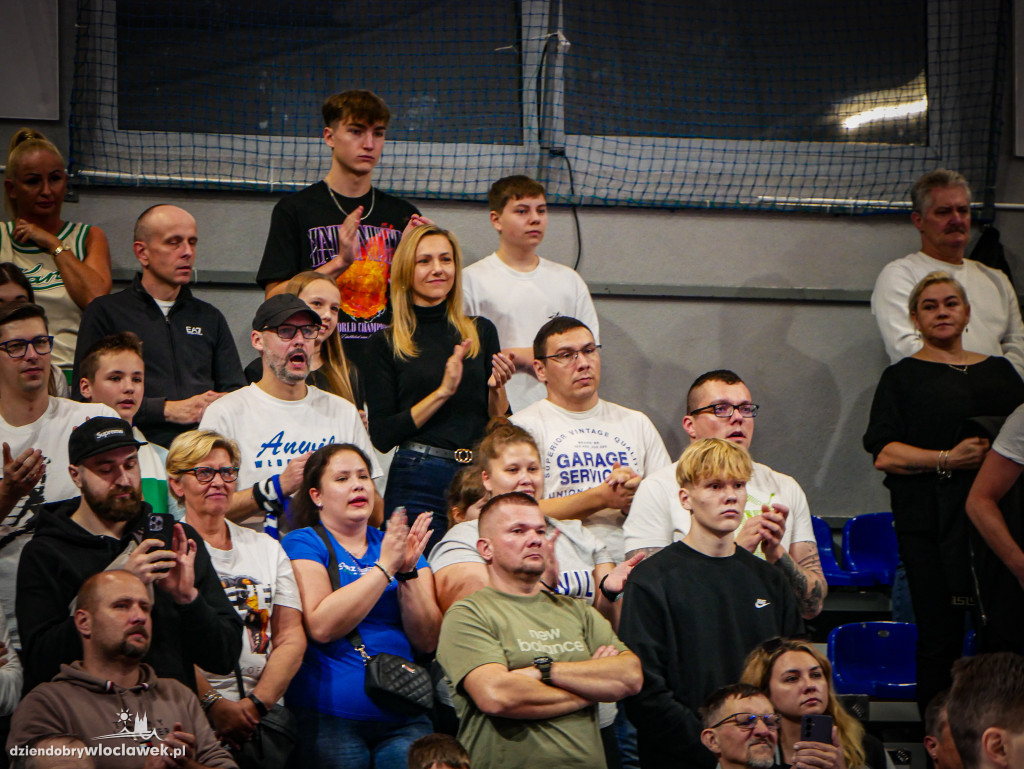 Kibice na meczu Anwil vs Spójnia