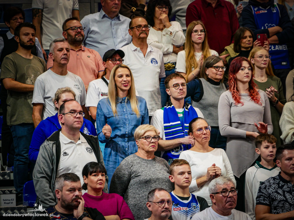 Kibice na meczu Anwil vs Spójnia