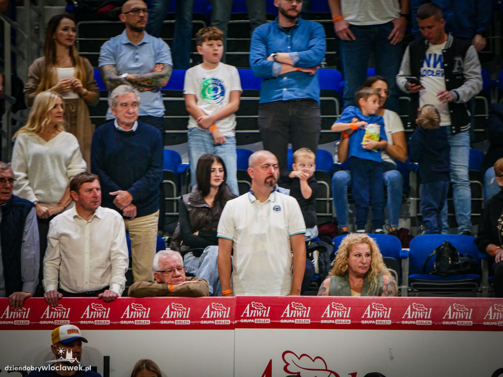 Kibice na meczu Anwil vs Spójnia
