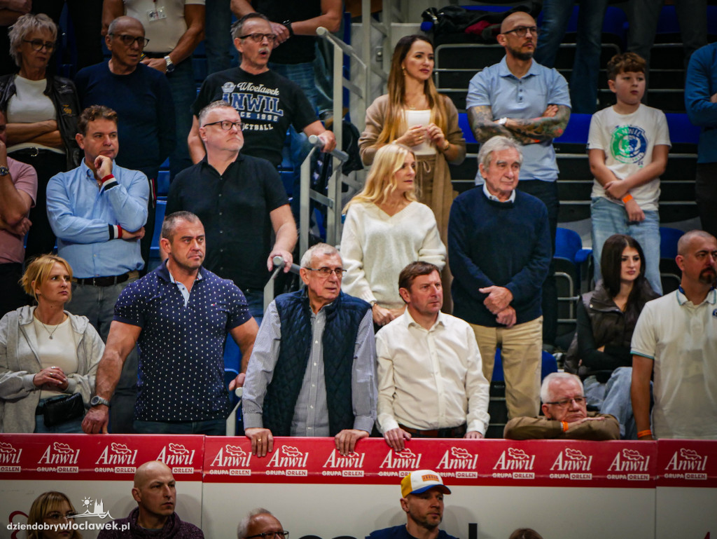 Kibice na meczu Anwil vs Spójnia