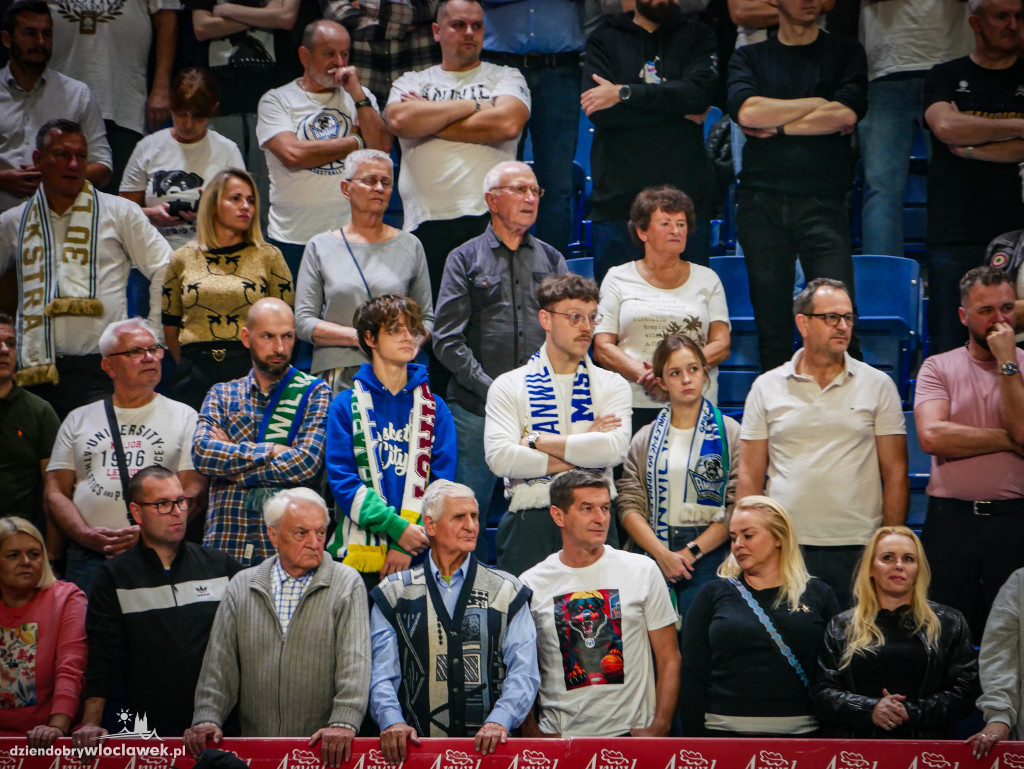 Kibice na meczu Anwil vs Spójnia