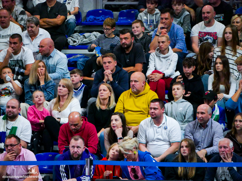 Kibice na meczu Anwil vs Spójnia