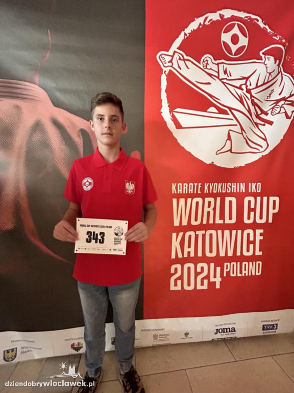 Kyokushin IKO World Cup - kadra z Włocławka