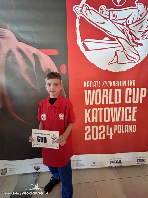 Kyokushin IKO World Cup - kadra z Włocławka