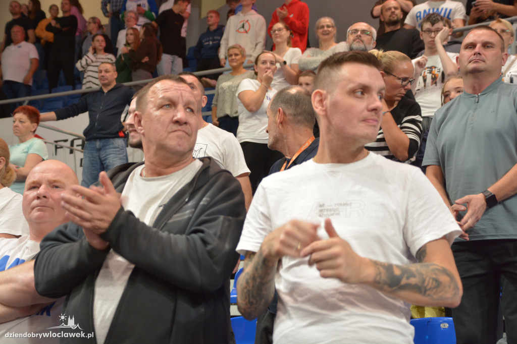 Kibice na meczu BC Dnipro vs. Anwil Włocławek